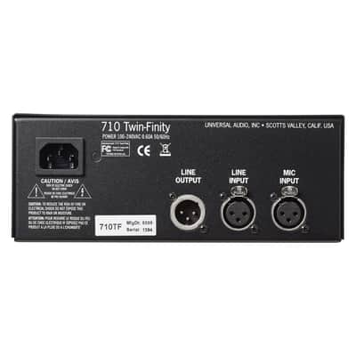 Universal Audio UA-710TF Twin-Finity Mic Preamplifier Nundle with XLR Cables (4 items) image 8