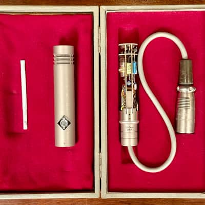 Neumann U64 Matched Stereo Pair 1960s. Perfect Sequential SN U 64. Like KM64 KM84 image 10