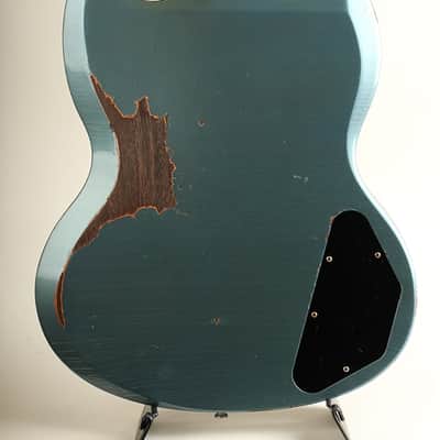 1964 Gibson SG Pelham Blue Maestro Murphy Lab Heavy Aged Left Handed image 6