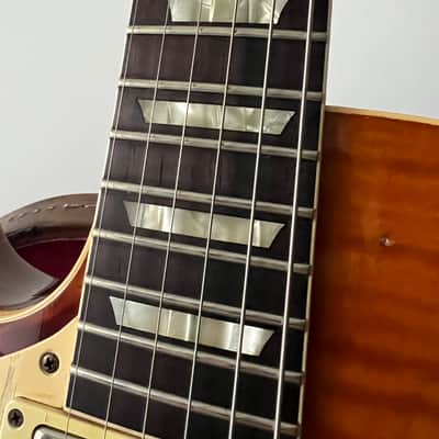 Gibson Les Paul 1959 Reissue 2023 - Gemini Burst - Brazilian board - Ultra Heavy Aged Murphy Lab image 15