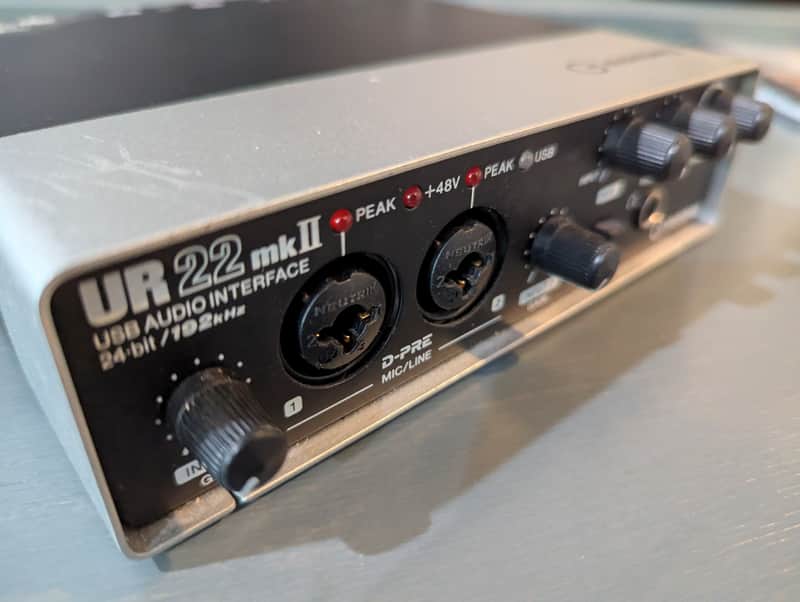 Steinberg UR22mkII USB 2.0 Audio Interface 2010s - Silver/Black image 1