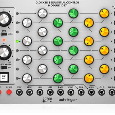 BEHRINGER - MODULO EURORACK CLOCKED SEQUENTIAL CONTROL MODULE 1027 imagen 1