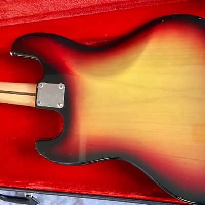 Fender jazz bass 1972 - 3 tone sunburst image 6