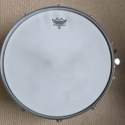 Rogers 5-Line Dyna-Sonic 5x14" COB Snare Drum 1974 - 100% Original w/ Snare Frame & Protection Racket Case image 5