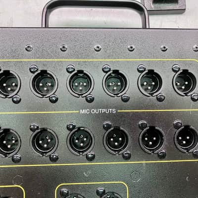 Whirlwind PRESSMITE Active Press Box with 1 Mic/Line in to 12 Mic/2 Line Out 1999 - Black image 11