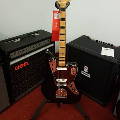 Fender Vintera II '70s Jaguar with Maple Fretboard 2023 - Present - Black image 1