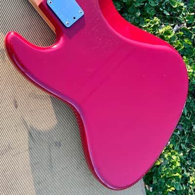 Fender Collector Series Dakota Red Jazz Bass Guitar 1981-1983 image 17