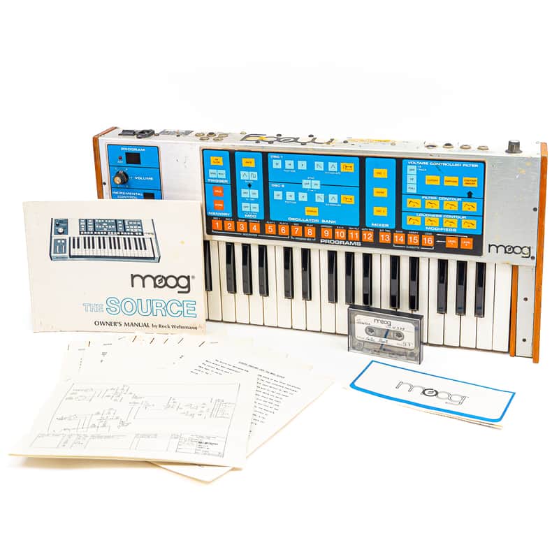 Moog Source Analog Synthesizer – Vintage 37-Key Mono Synth with Patch Memory image 1