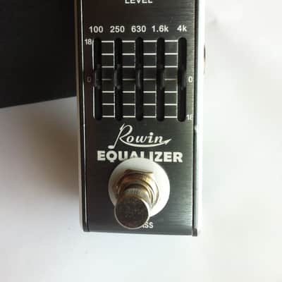 Rowin LEF-617A Guitar EQ 5 band graphic EQ MASTER Volume True Bypass 600 Series their Nice Stuff✅New image 5
