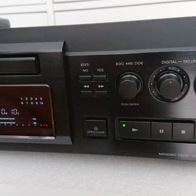 Sony Minidisc Deck MDS-JA50ES 1999 - Black image 9
