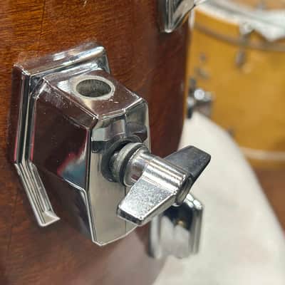 Tama Superstar 10" deep X 14" head Rack Tom (10153-415) 80's - Mahogany Gloss image 10