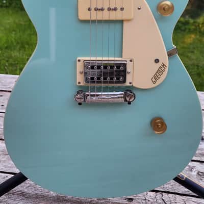 Gretsch G2215-P90 Streamliner Junior Jet Mint Metallic 2020 image 1