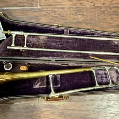 F.E. Olds & Son 1956 Super Olds Trombone -Los Angeles, California w/O.H.S.C., Mouthpiece, & Xtras image 1