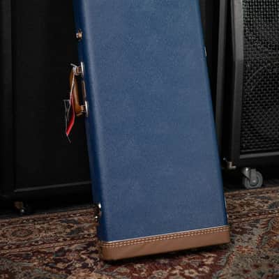 Fender Michael Landau Coma Stratocaster - Coma Red with Vintage-Style Navy Blue Hardshell Case - Demo image 21