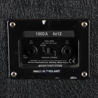 Marshall 1960A Cabinet **COLLECTION ONLY** - 2nd Hand (166274) image 7
