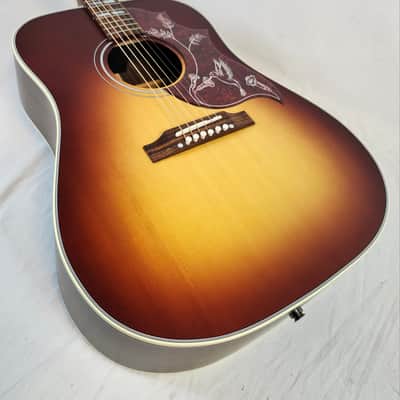 Mint Gibson Hummingbird Studio Rosewood Acoustic Electric Guitar, Satin Rosewood Burst, W/Case 2025 image 9
