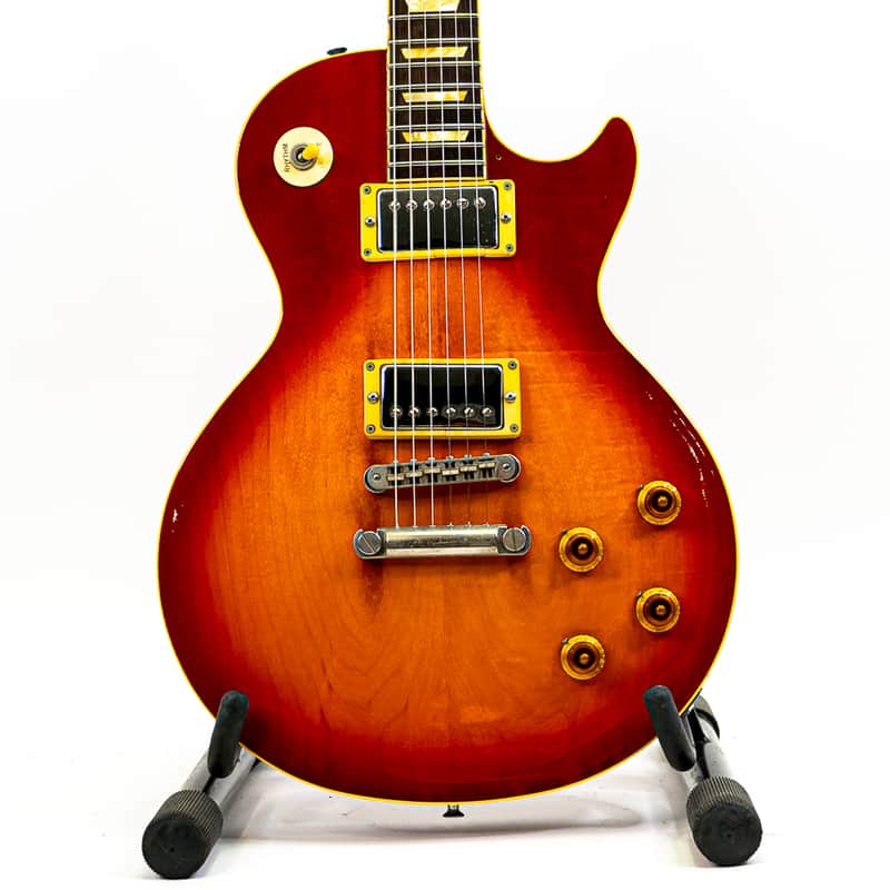 Orville by Gibson MIJ Les Paul Standard Cherry Sunburst w/ Classic Gibson Mojo, Repaired Headstock image 1