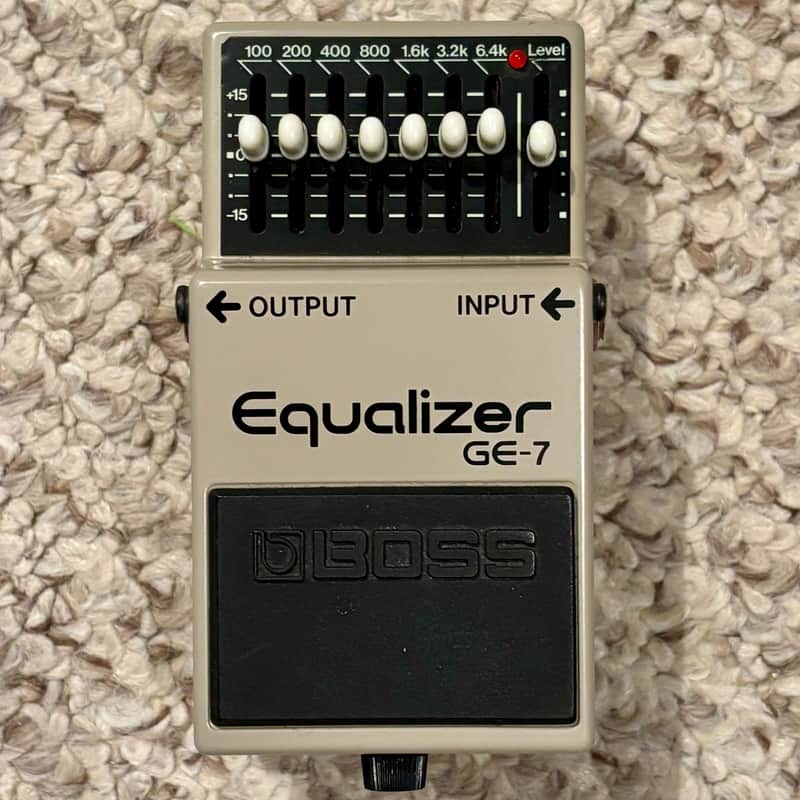 Boss GE-7 Equalizer (Black Label)