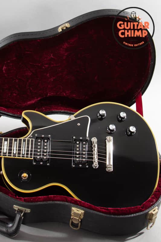 2004 Gibson Custom Shop '68 Les Paul Custom Reissue Black Beauty Ebony OHSC image 1