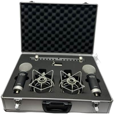 Pinnacle Microphones Fat Top II Ribbon Mic Pair, Black, Pair image 3