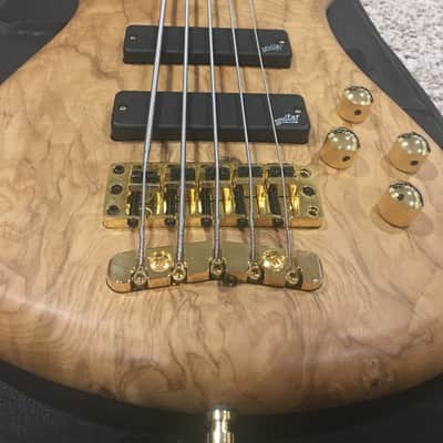 Warwick Streamer Custom Shop LX5 LTD 30/100 2018 Natural Satin Transparent image 2