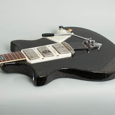Wandre  Roby Semi-Hollow Body Electric Guitar (1962), black tolex hard shell case. image 7
