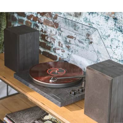 Crosley C62C-BK Belt-Drive 2-Speed Vinyl Bluetooth Turntable Record Player Black -NEW image 7