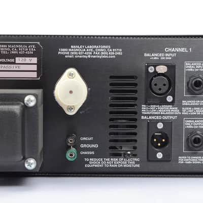 MANLEY Massive Passive Stereo Equalizer Rackmount Owned by Jerry Finn #27271 image 9