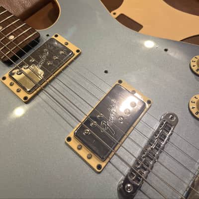 Fender Limited Edition Parallel Universe Series Troublemaker Telecaster Deluxe 2018 Ice Blue Metallic image 15