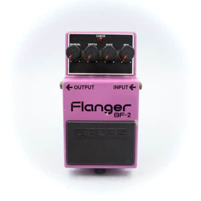 Boss BF-2 Flanger 1985 Made In Japan ACA Vintage Guitar Effect Pedal 604400 image 2