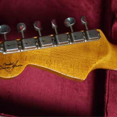 Fender Custom shop'61 Heavy Relic Sonic blue Over sunburst 2024 image 7