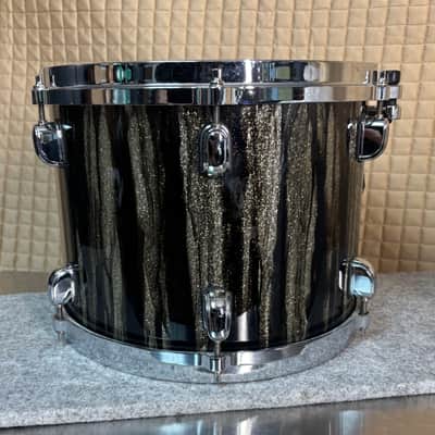 Tama Starclassic Walnut Birch 12" X 9" tom - Black Clouds & Silver Linings image 9