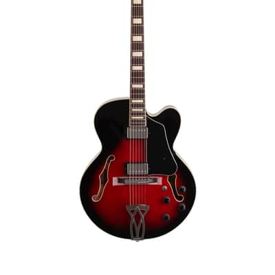 Ibanez Artcore AF75 Hollowbody Electric Guitar Trans Red Sunburst image 2