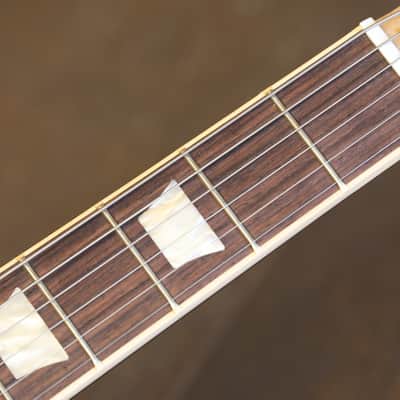 Unplayed! 2013 Gibson 1952 Reissue Les Paul Tribute Electric Guitar Bullion Gold w/ Maple Veneer Headstock + OHSC & Papers image 10