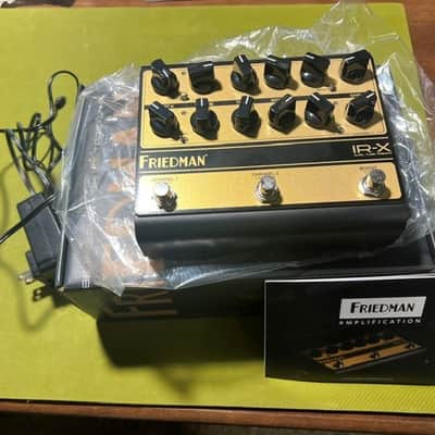 Friedman IR-X Dual Tube Preamp 2023 - Present - Gold / Black image 3