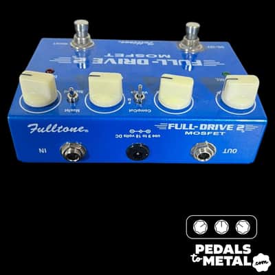 Fulltone Full-Drive 2 Mosfet 2007 - 2018 - Blue  X12610 image 3