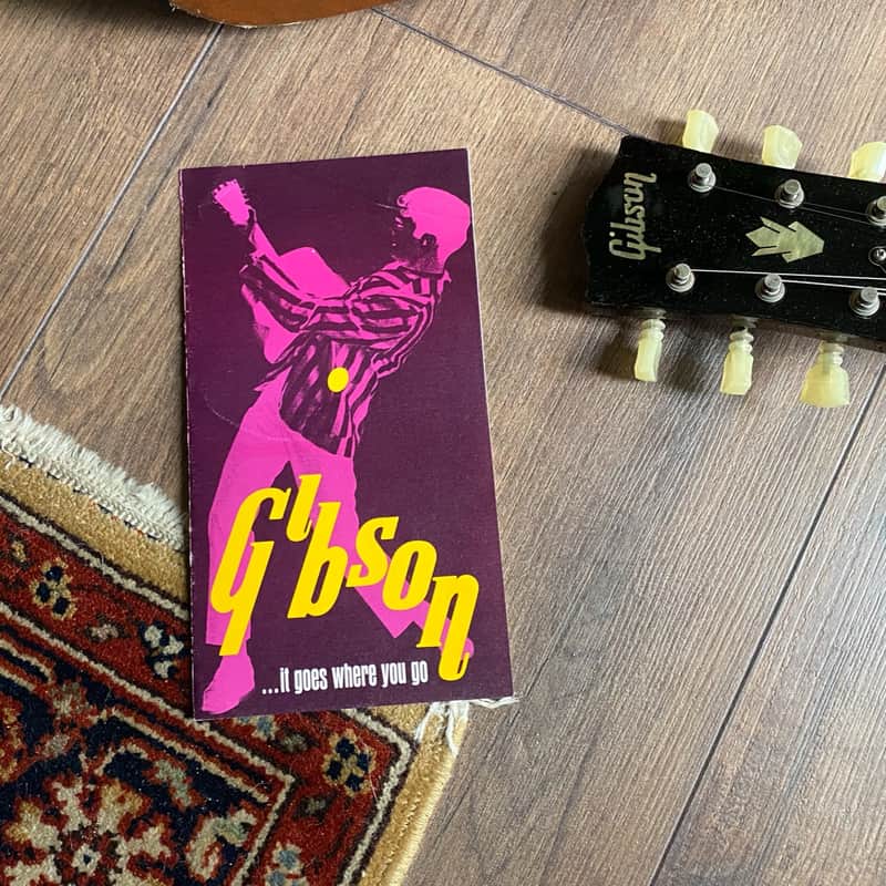 Gibson Catalog/ Flyer “It Goes Where You Go” 1968 image 1