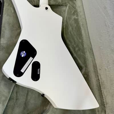 ESP LTD James Hetfield Signature Snakebyte Electric, Snow White with Hardshell Case image 8