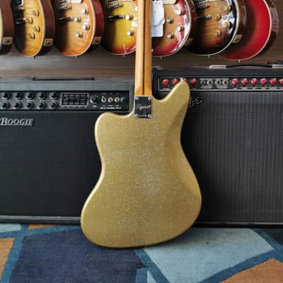Squier Limited Edition Classic Vibe 70s Jaguar 2024 - Gold Sparkle image 11
