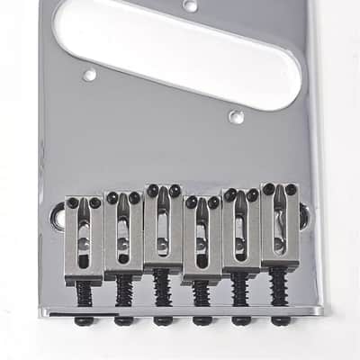 True Custom Shop® Gotoh Brass Bridge with Steel Saddles for Fender Modern Tele Telecaster image 4
