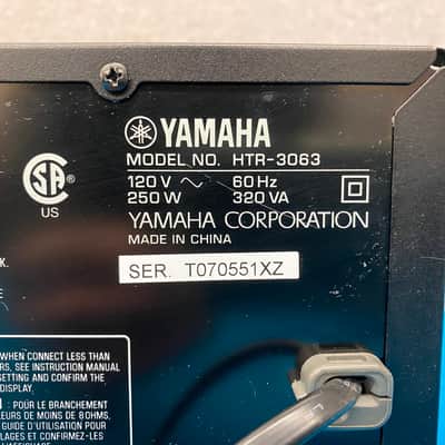 Yamaha HTR-3063 5.1 AV Receiver - Serviced, Tested & Working! image 7