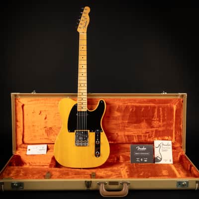 2007 Fender American Vintage AVRI '52 Reissue Telecaster - Butterscotch Blonde | USA Vintage 1952 Ash Body U Neck Profile | CoA OHSC image 1