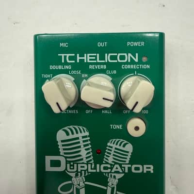 TC Helicon Duplicator Doubling Doubler Correction Vocal Effect Pedal Box + PSU image 2