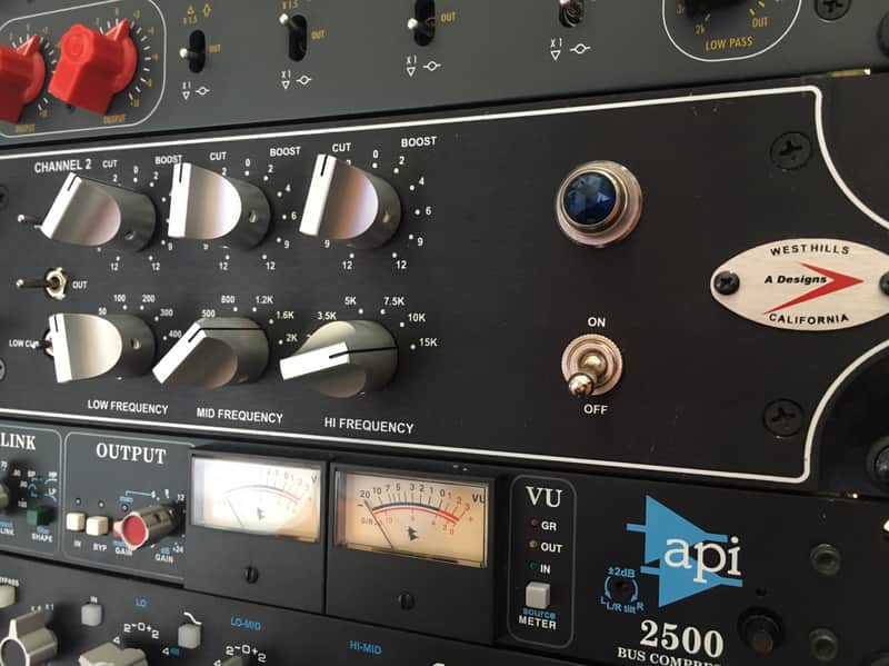 A-Designs Audio HM2EQ Hammer Dual Channel Tube EQ image 2