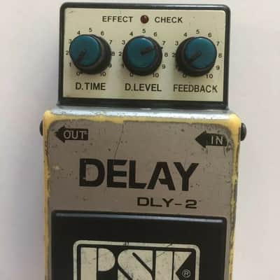 PSK DLY-2 Analog Delay Echo Rare Vintage Guitar Effect Pedal Made In Korea image 2