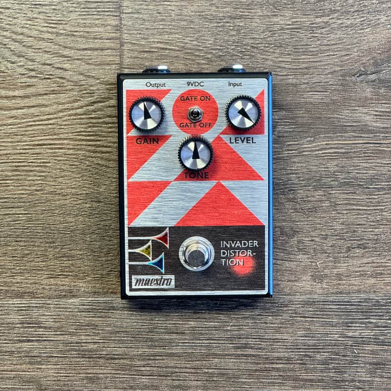 Maestro Invader Distortion 2022 - Present - Red Graphic image 1