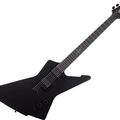 Schecter Sin Quirin E-1 Electric Guitar Satin Black image 1