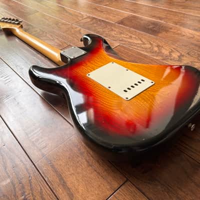 1981 Greco Spacey Sounds Electric Guitar Sunburst MIJ Fujigen Japan image 12