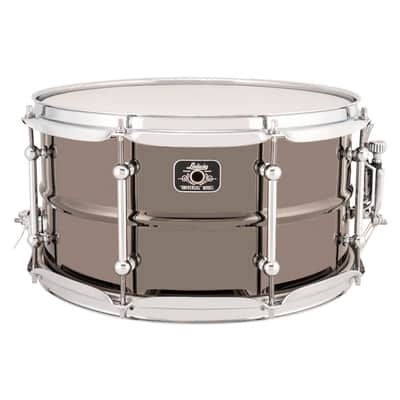 Ludwig LU0713C Universal Brass 7x13" Snare Drum with Triple Flange Hoops
