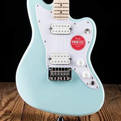 Squier Mini Jazzmaster HH - Daphne Blue - Free Shipping image 1